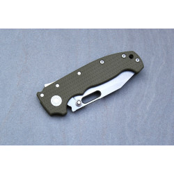 Demko MG AD 20 Magnacut V2 Clip Point OD Green G10