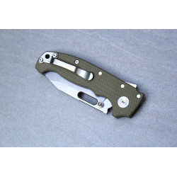 Demko MG AD 20 Magnacut V2 Clip Point OD Green G10
