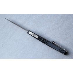 Microtech Combat Troodon D/E Gen III Stonewash Full Serrated