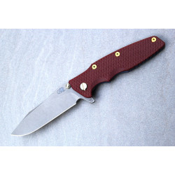 Hinderer Eklipse 3,5 Magnacut Skinny Slicer Red G10
