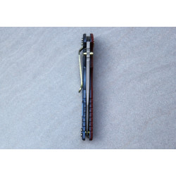 Hinderer Eklipse 3,5 Magnacut Skinny Slicer Red G10
