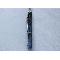 Hinderer Eklipse 3,5 Magnacut Skinny Slicer Red G10