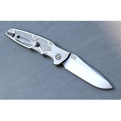 Hinderer Eklipse 3,5 S45VN Spearpoint Automatic Stonewash