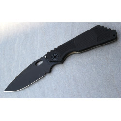 M. Strider SMF Black Aluminum US Flag Black Blade Magnacut