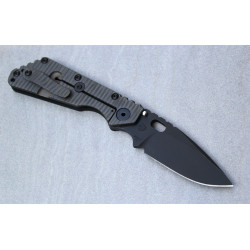 M. Strider SMF Black Aluminum US Flag Black Blade Magnacut