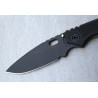 M. Strider SMF Black Aluminum US Flag Black Blade Magnacut