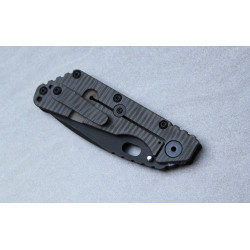 M. Strider SMF Black Aluminum US Flag Black Blade Magnacut