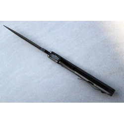 M. Strider SMF Black Aluminum US Flag Black Blade Magnacut