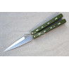 Protech FlyFather 2 Dual Tone Green Channel Handles