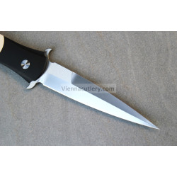 Protech Large Don Tuxedo Ivory Micarta Inlays