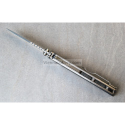 Demko MG AD 20 Slim All Titanium Smooth Handles MagnaCut