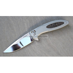 Protech Cambria Custom 004 Mirror Polish Blade